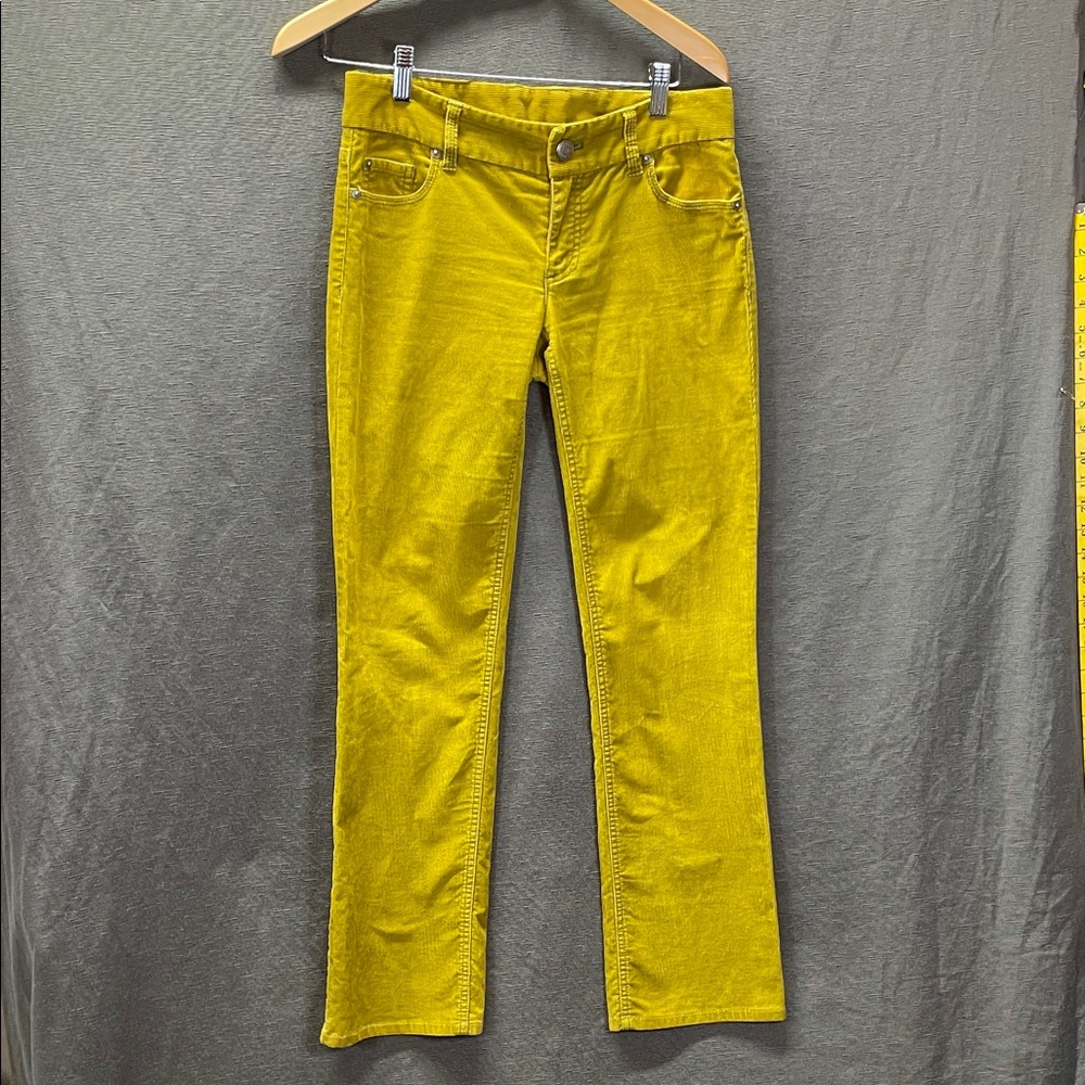 J.‎ Crew Yellow Skinny Corduroy Pants